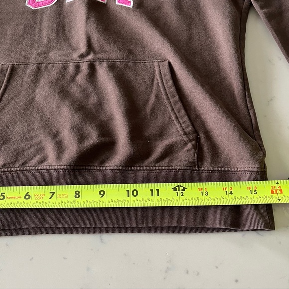 GAP Women’s Chocolate Brown Stretch Hoodie Size XS - Picture 6 of 8